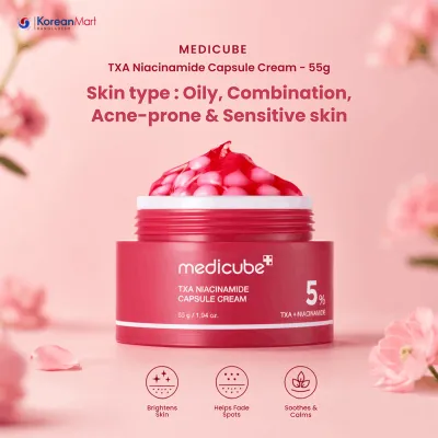 Medicube TXA Niacinamide Capsule Cream - 55g